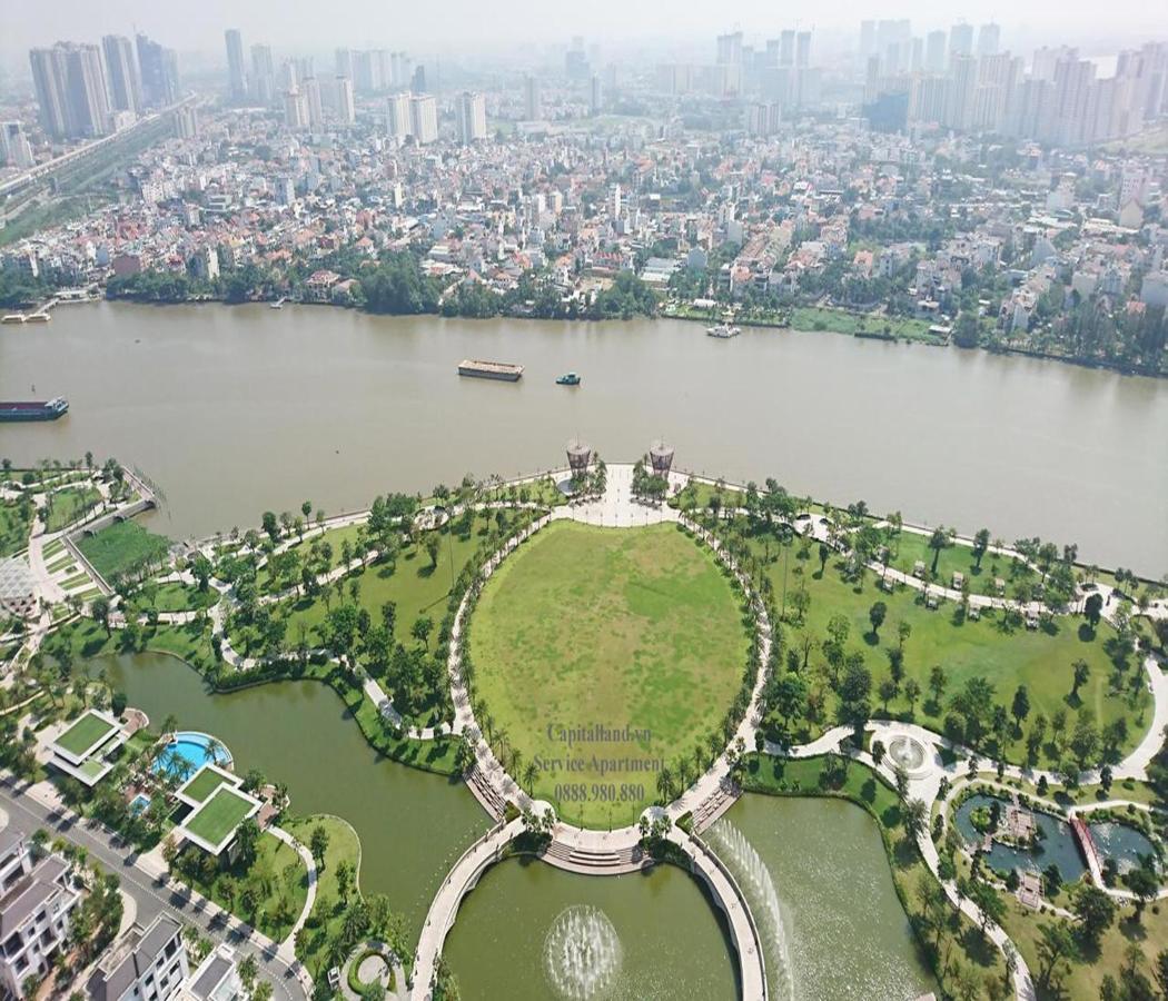 Vinhomes Central Park Apartment Landmark Can Ho Dv Ho Či Minovo Město Exteriér fotografie