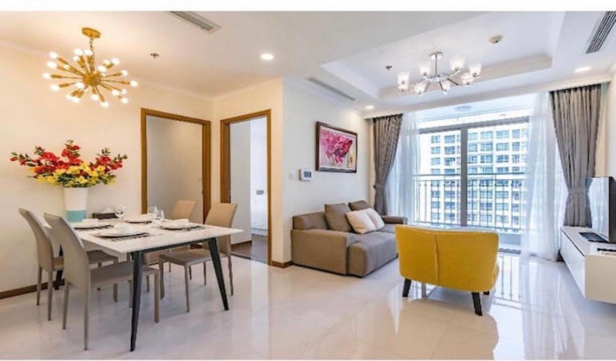 Vinhomes Central Park Apartment Landmark Can Ho Dv Ho Či Minovo Město Exteriér fotografie